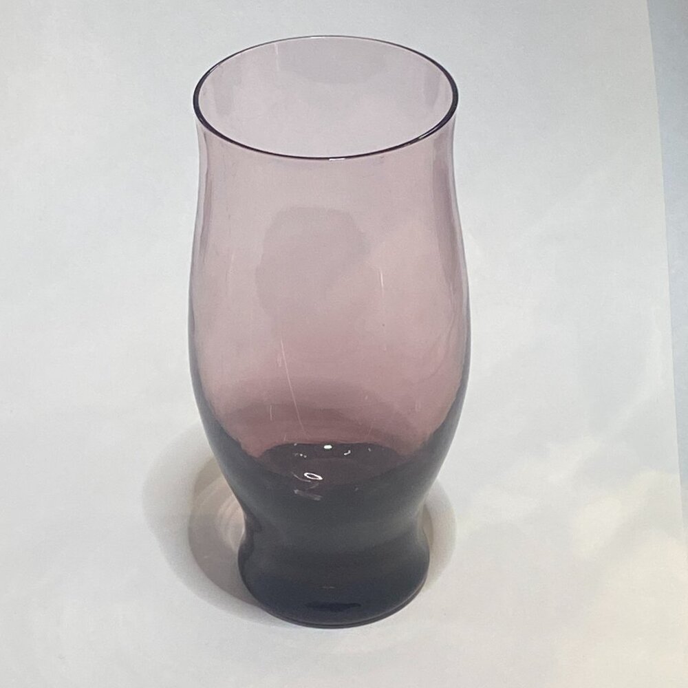Rare Eva Zeisel for Bryce Bros "Silhouette" Amethyst Glass